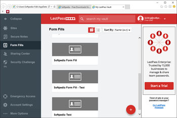 LastPass screenshot 10