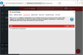 LastPass screenshot 16