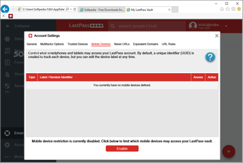 LastPass screenshot 17