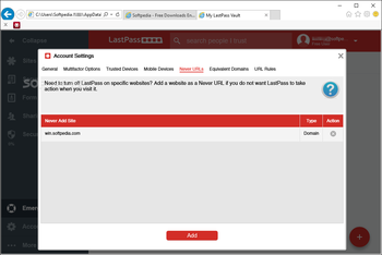 LastPass screenshot 18