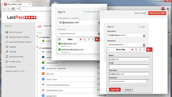 LastPass screenshot