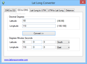 Lat Long Converter screenshot 2