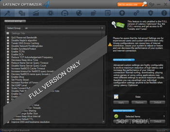 Latency Optimizer screenshot 4