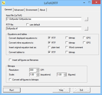 LaTeX2RTF screenshot