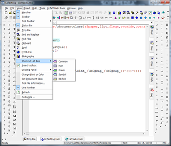 LaTexMng screenshot 4