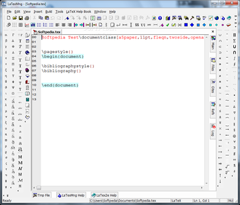 LaTexMng screenshot 5