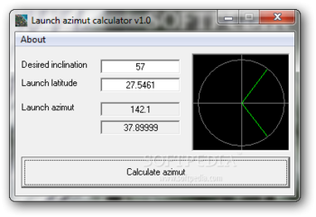 Launch Azimut Calculator screenshot