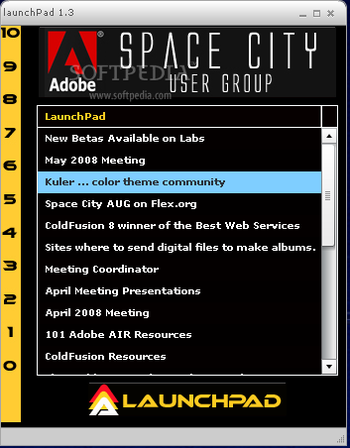 LaunchPad screenshot