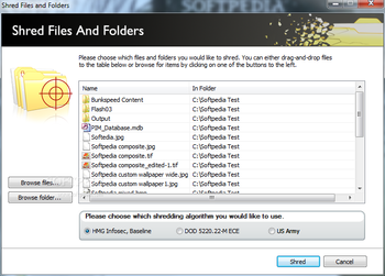 Lavasoft File Shredder 2009 screenshot 2