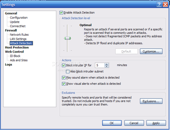 Lavasoft Personal Firewall screenshot 11