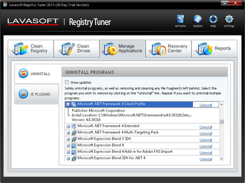Lavasoft Registry Tuner 2013 screenshot 6