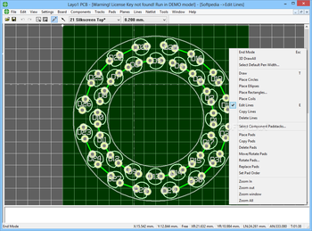 Layo1 PCB screenshot