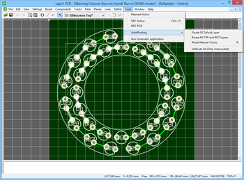 Layo1 PCB screenshot 13