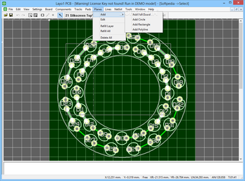 Layo1 PCB screenshot 9