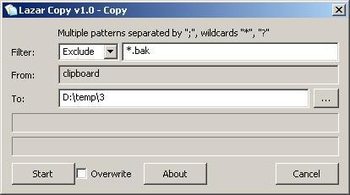 Lazar Copy screenshot