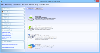 Lazesoft Disk Image & Clone Home screenshot