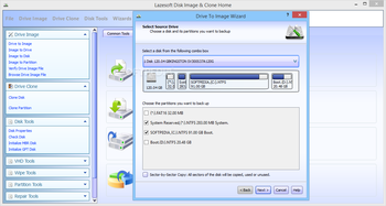 Lazesoft Disk Image & Clone Home screenshot 2
