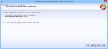 Lazesoft Windows Recovery Server screenshot