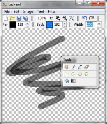 LazPaint screenshot