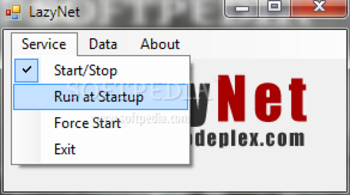 LazyNet screenshot