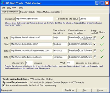 LBE Web Tools screenshot 2