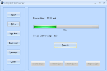 LBQ 3GP Converter screenshot