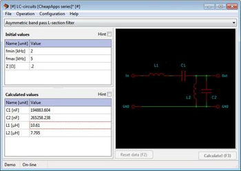 LC-circuits screenshot