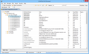 LDAPSoft AD Browser screenshot