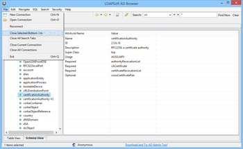 LDAPSoft AD Browser screenshot 5