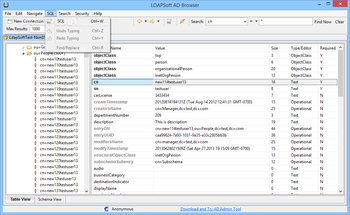 LDAPSoft AD Browser screenshot 7