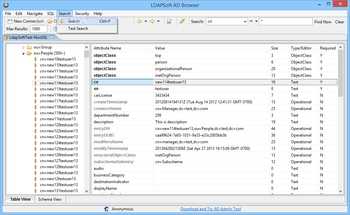 LDAPSoft AD Browser screenshot 8