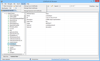 LDAPSoft AD Browser screenshot 9
