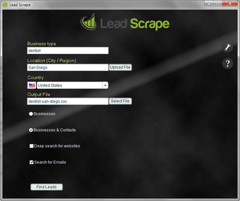 Lead Scrape screenshot