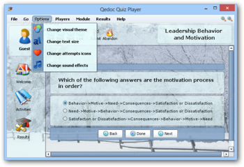 Leadership Behavior and Motivation screenshot 2