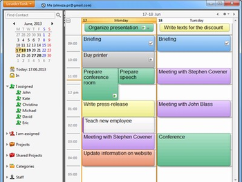 LeaderTask Company Management screenshot