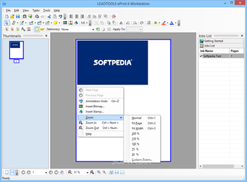 LEADTOOLS ePrint Professional screenshot