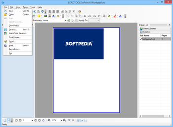 LEADTOOLS ePrint Professional screenshot 2