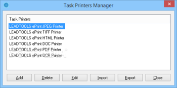 LEADTOOLS ePrint Professional screenshot 9