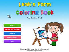 Leah's Farm Coloring Book screenshot