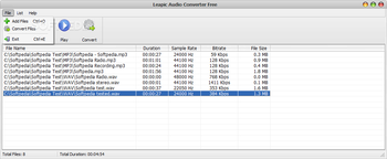 Leapic Audio Converter Free screenshot 2