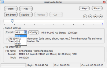 Leapic Audio Cutter screenshot 2