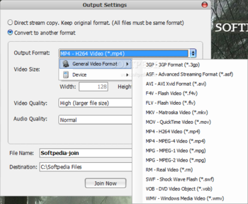 Leapic Video Joiner screenshot 3