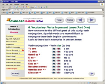 Learn Spanish Lesson 1 - Introd (Mac OS) screenshot 2