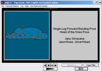 Learn Yoga Poses Flashcards screenshot 2