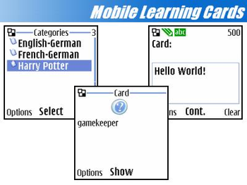Learning Cards screenshot