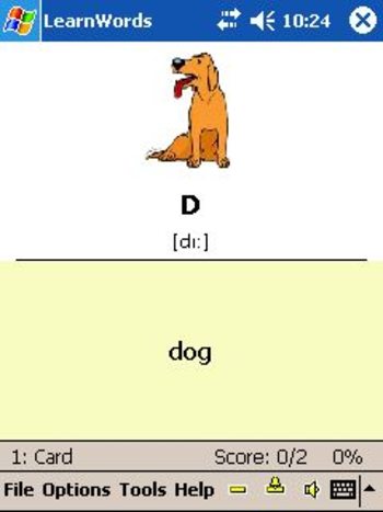 LearnWords WM5 screenshot