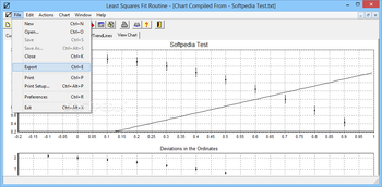 Least Squares Fit Routine screenshot 5