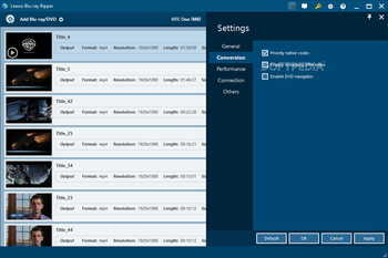 Leawo Blu-ray Ripper screenshot 11