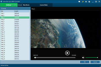 Leawo Blu-ray to MKV Converter screenshot