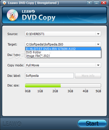 Leawo DVD Copy screenshot 2